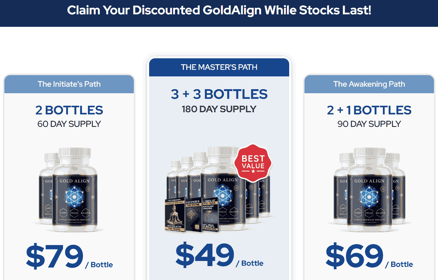 3 Days GoldAlign Offer